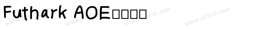 Futhark AOE字体转换